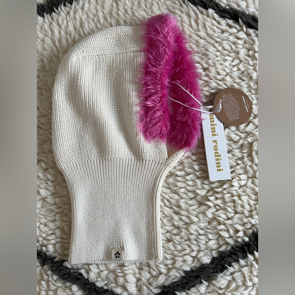 Nwt mini Rodini 1-3y 48/50 hat balaclava beanie